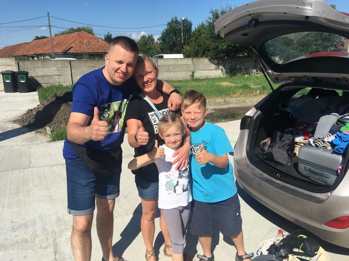 Hostel Denisa Bodzavásár Kültér fotó